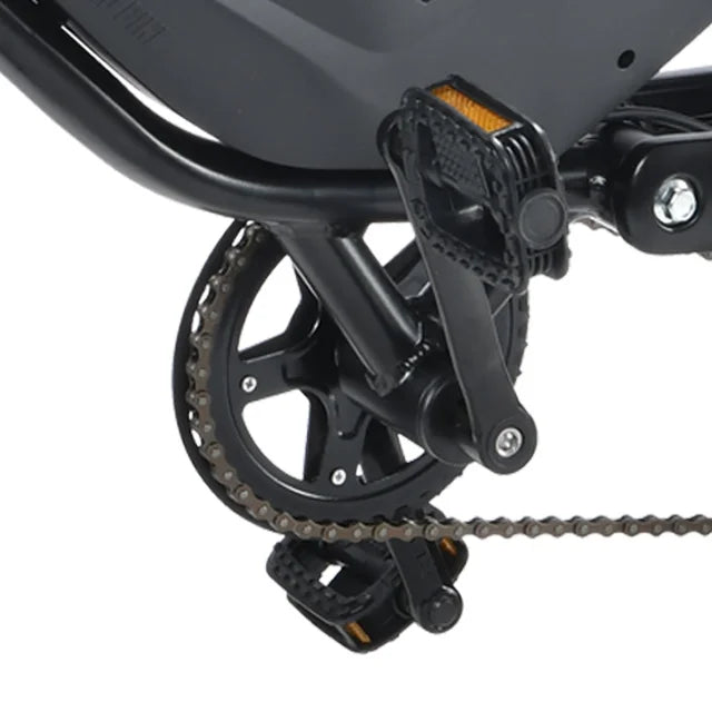 New Light Cheap Electric Dirt Mountain Bike Adult Aluminum Alloy 14 Inch Fat Tire Electric Folding Bike
