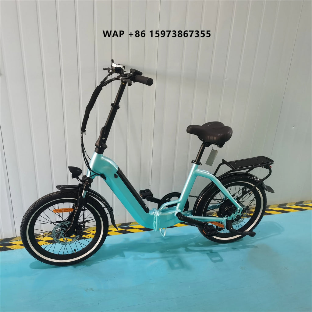 Customization OEM ODM Folding Electric Bike with Lithium Battery Aluminum Alloy Frame 7-Speed Brushless Motor