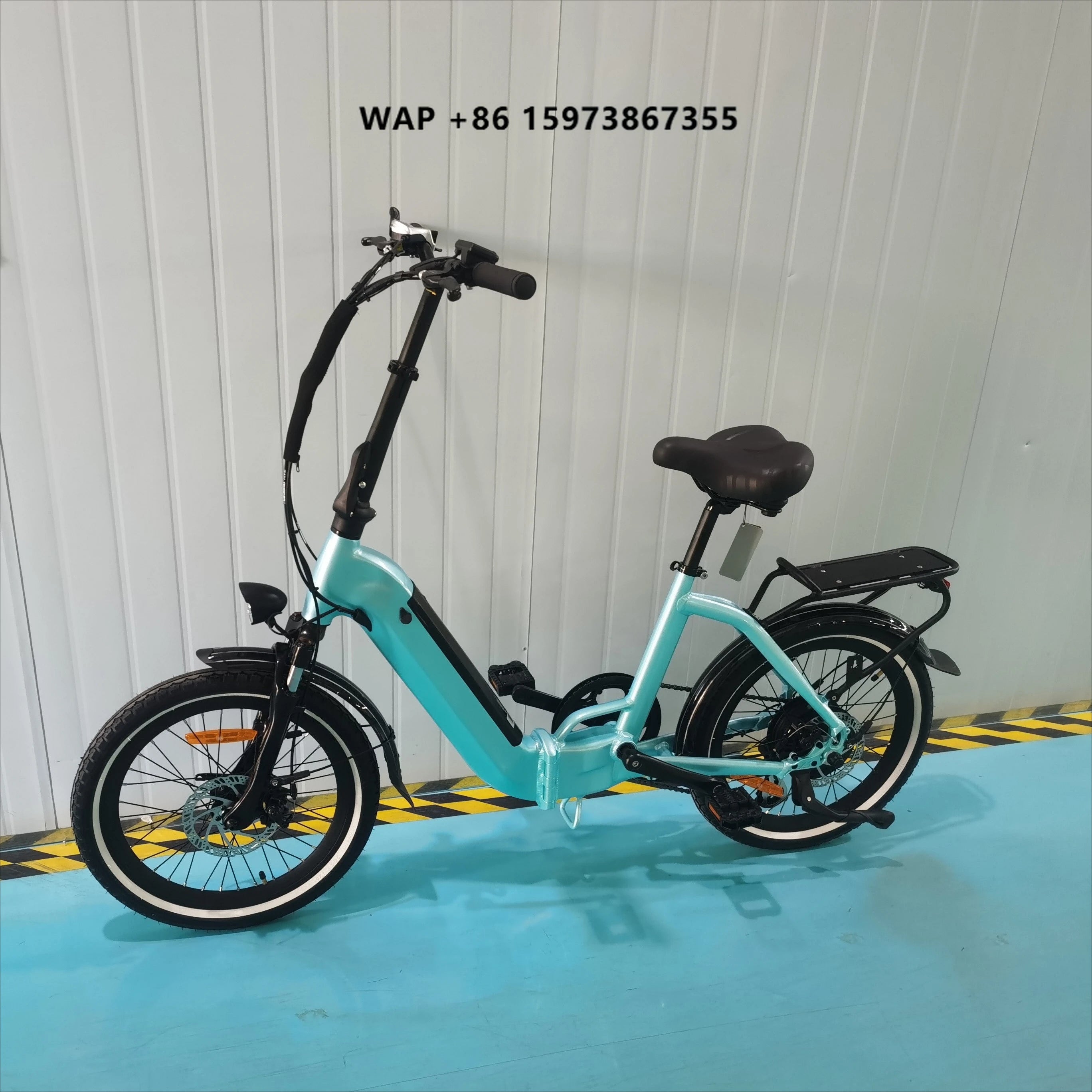 Customization OEM ODM Folding Electric Bike with Lithium Battery Aluminum Alloy Frame 7-Speed Brushless Motor