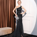 Women's High-end Entry Lux Elegant Socialite Dinner Party Sexy Long Slimming Fishtail Dress