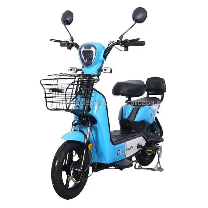 YTYIN Wholesale City Electric Bike Colorful Electric Bicycle Popular Scooter Smart Digital Electronic Motor 350W 500W 1000W Opti