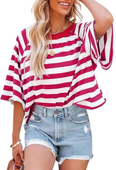 Women's Loose Casual Round-Neck T-Shirt