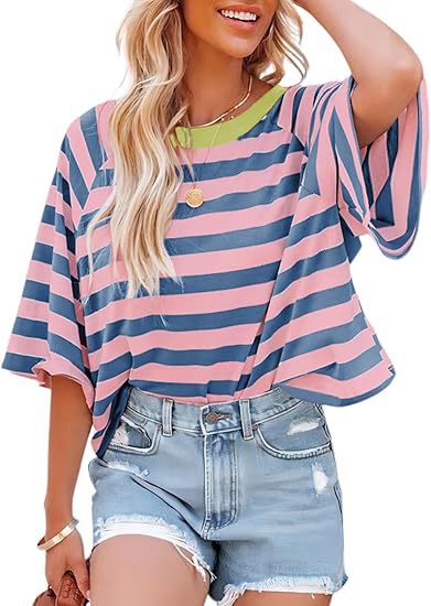 Women's Loose Casual Round-Neck T-Shirt