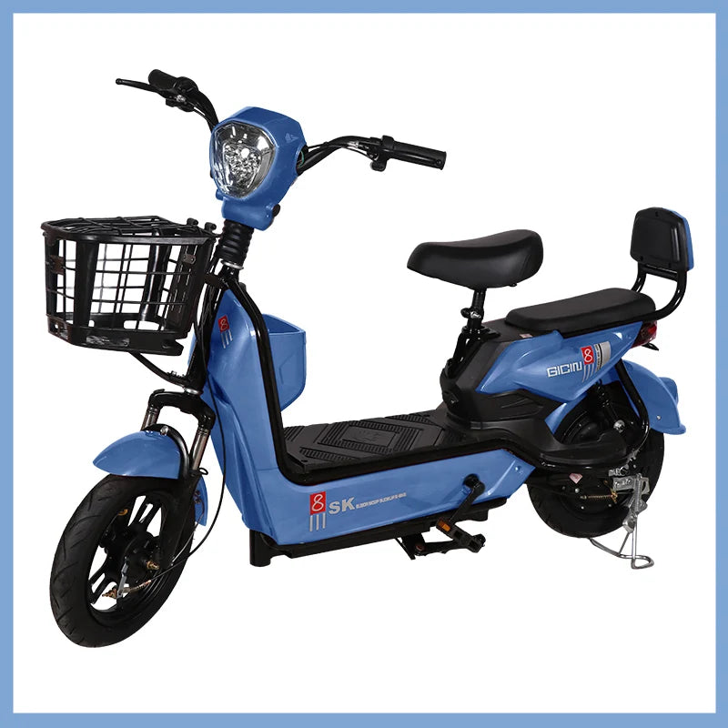 YTYIN Wholesale City Electric Bike Colorful Electric Bicycle Popular Scooter Smart Digital Electronic Motor 350W 500W 1000W Opti