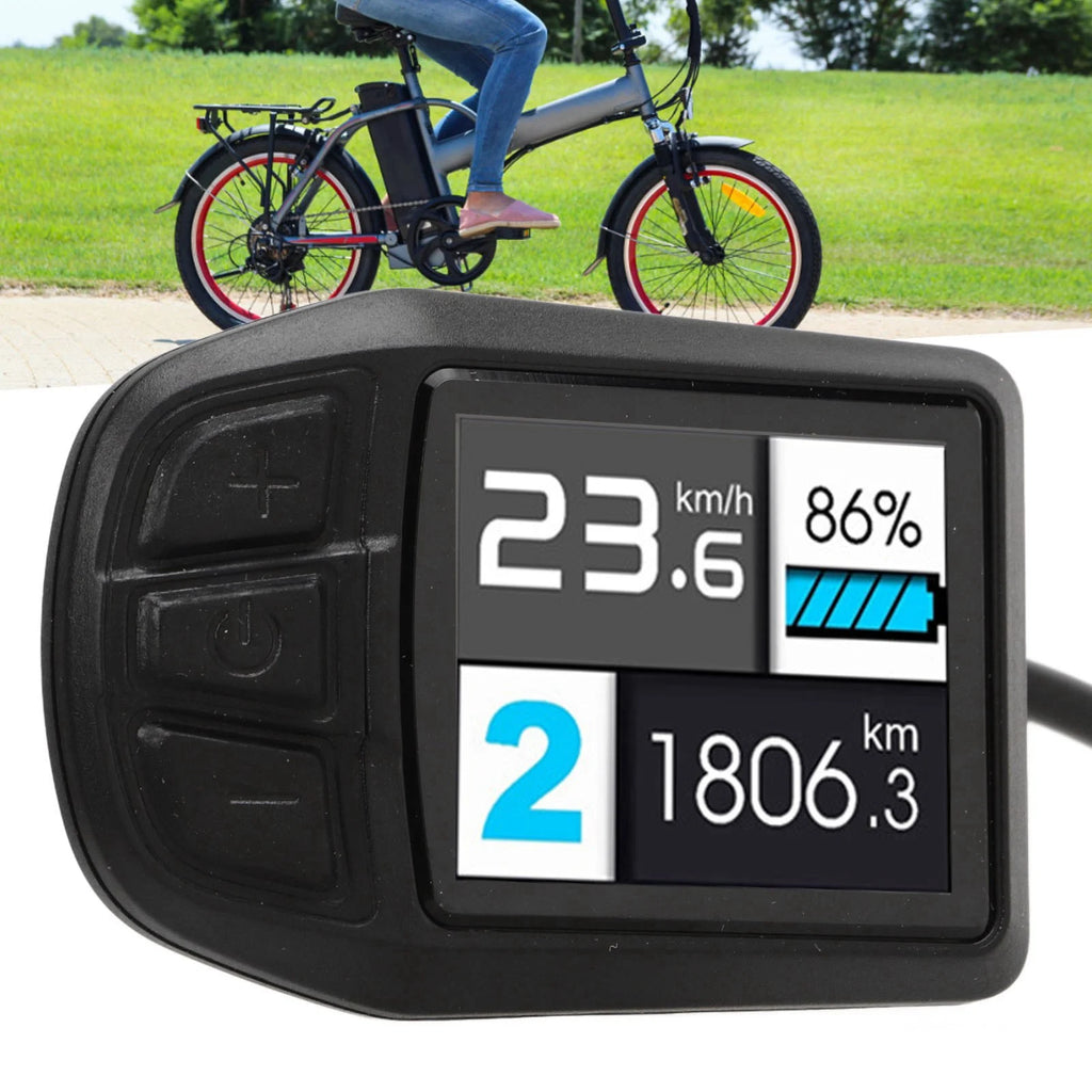 Electric Bike Display  UKC3 ABS Electric  Lithium Assisted Conversion Accessories Electric Bike Meter Control Panel