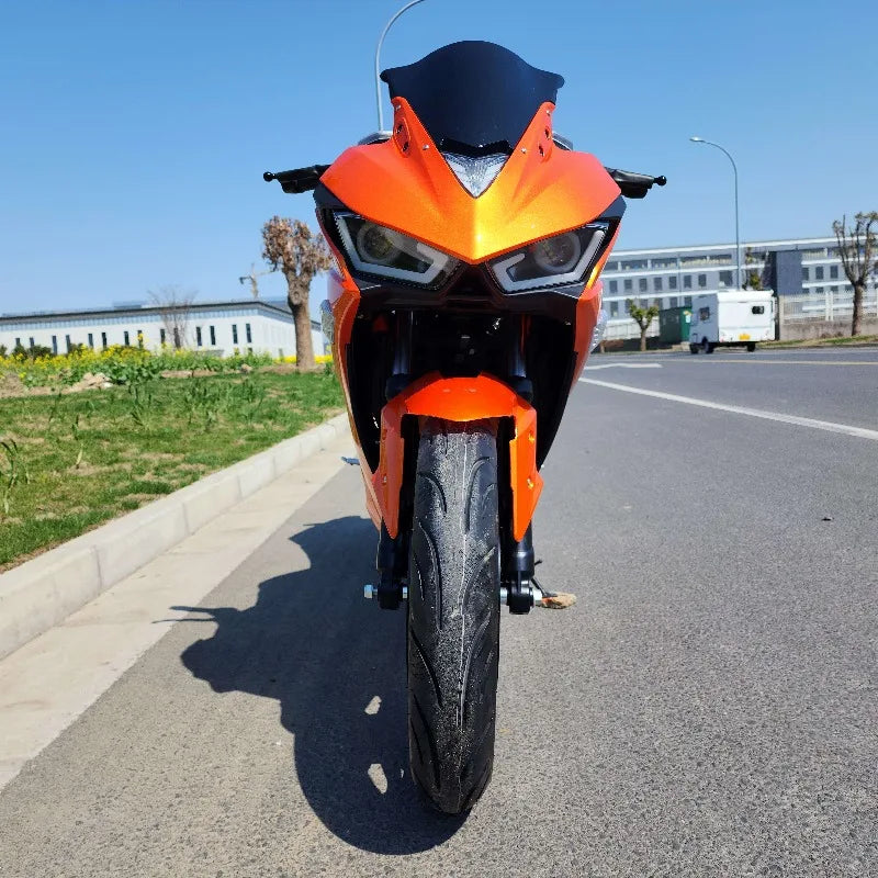Powerful High-performance Adult Electric Motorcycle Electric Bicycle, Brushless Motor 72V Lithium Battery