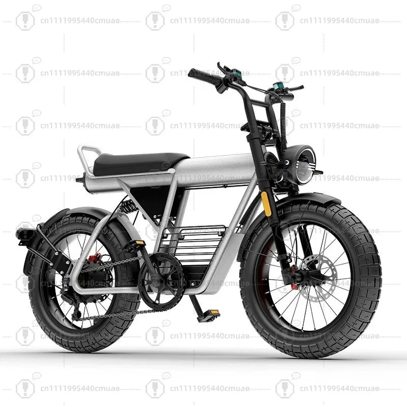 FTN's new SUPER73 flat replacement retro lithium battery off-road electric power bicycle 20-inch mountain battery bike