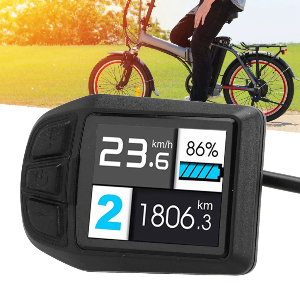 Electric Bike Display  UKC3 ABS Electric  Lithium Assisted Conversion Accessories Electric Bike Meter Control Panel