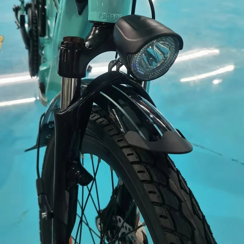 Customization OEM ODM Folding Electric Bike with Lithium Battery Aluminum Alloy Frame 7-Speed Brushless Motor