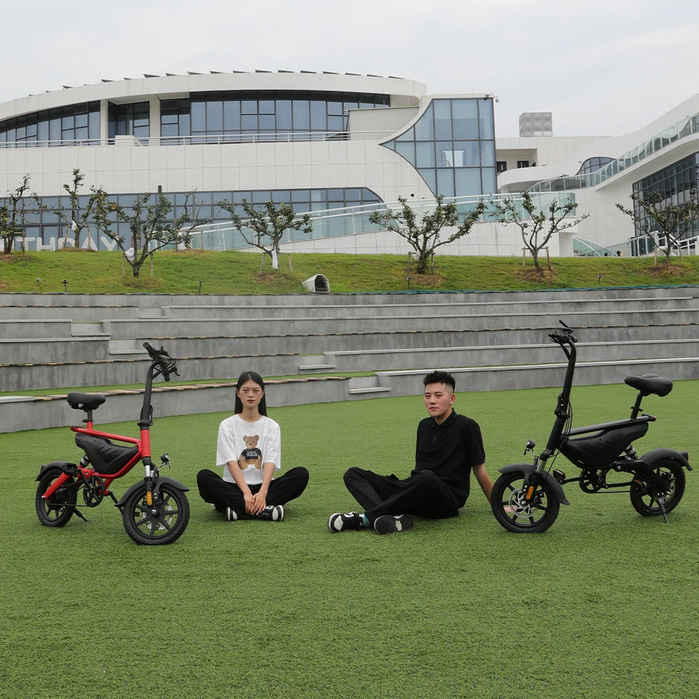 Dual Suspension Bike Bicycle Folding Electric Bike 1000w With Battery and Pedal Assisted