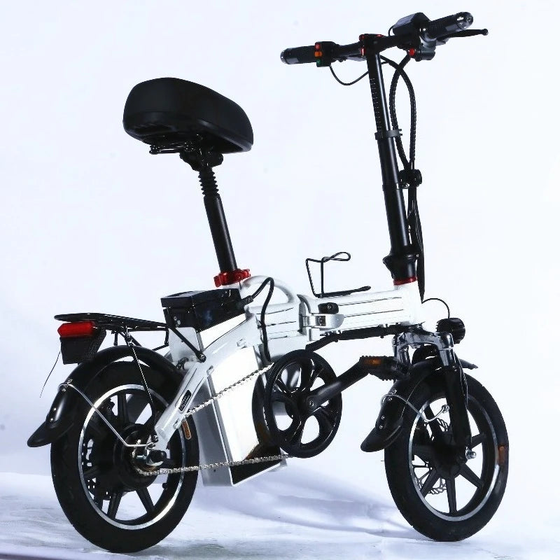 Mini Folding Electric Bike Factory Supply Adult Commuter E-Bicycle Lightweight Foldable Ebike With Full Safety Accessories
