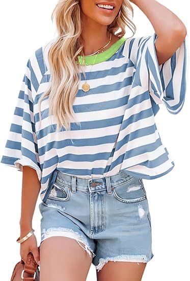 Women's Loose Casual Round-Neck T-Shirt