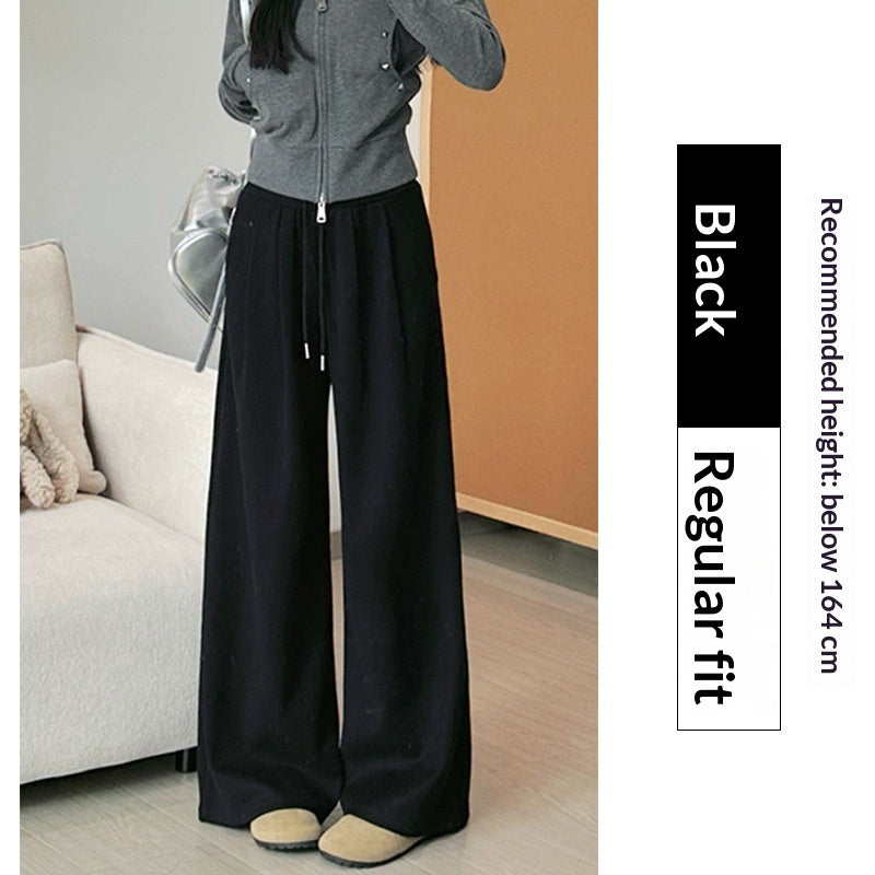 Retro Loose Casual Wide-leg Pants Women's