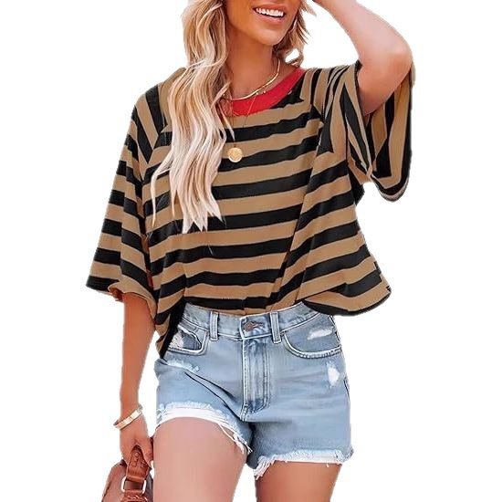 Women's Loose Casual Round-Neck T-Shirt