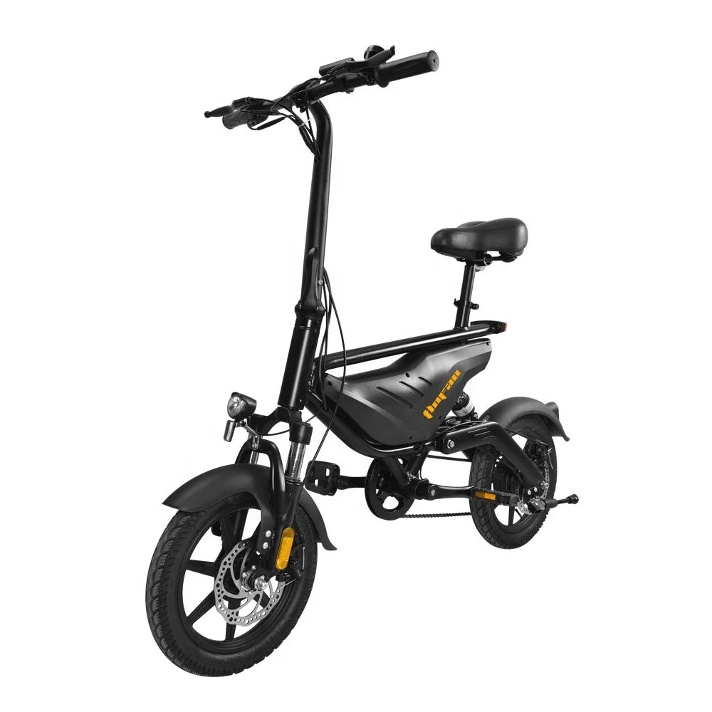 New Light Cheap Electric Dirt Mountain Bike Adult Aluminum Alloy 14 Inch Fat Tire Electric Folding Bike
