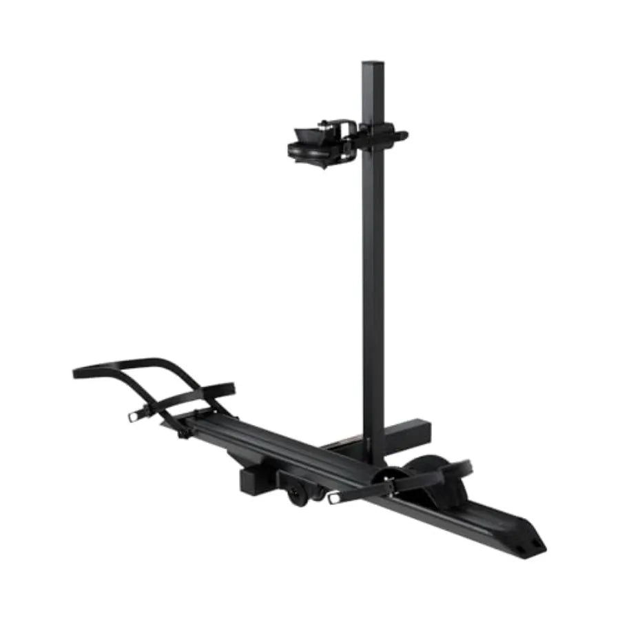 Bike Rack for Electric Bikes: 100LBS Capacity Aluminum Mount for Cars SUVs Vans RVs Trailers with 2 Receiver, Supports 5 Fat Ti