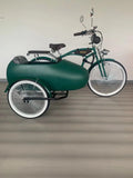 Electric Bicycle Bucket / Bicycle Side Three-wheel Bucket / Separate Side Bucket And Chassis Tie Rod And Side Wheels
