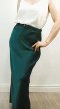 Dark turquoise skirt