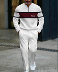 Casual Fashion Men's Long-Sleeve Pants Set