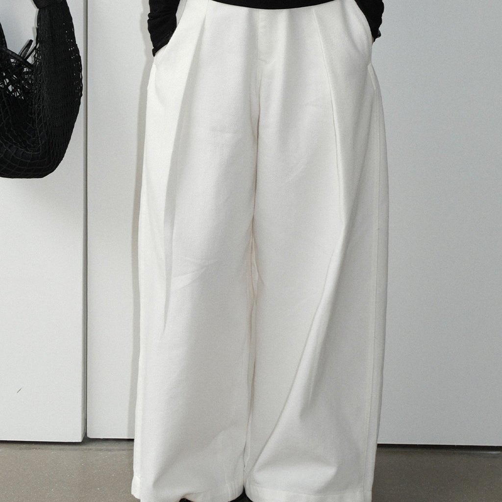 New Versatile Vintage Two-tone Casual Denim Pants