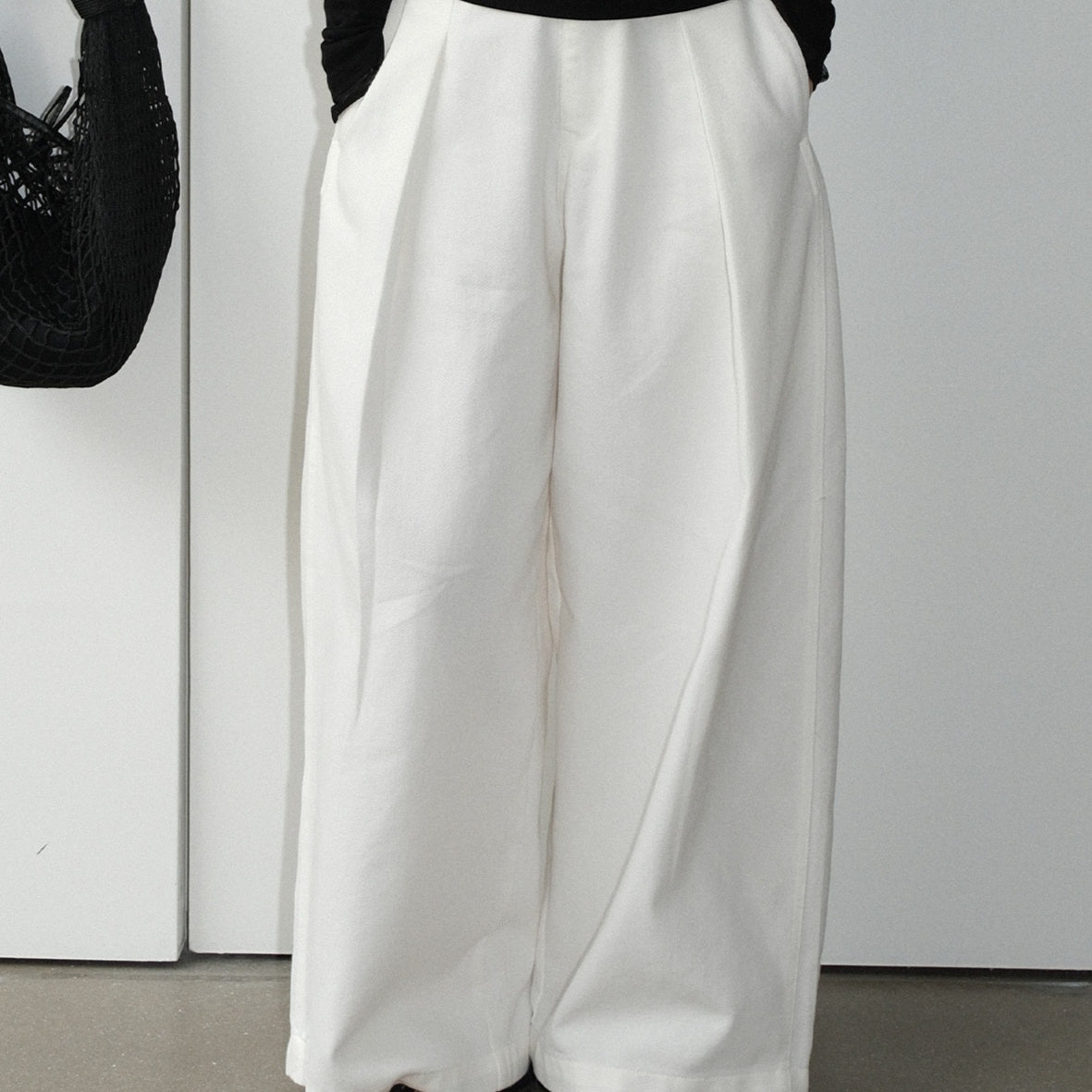 New Versatile Vintage Two-tone Casual Denim Pants