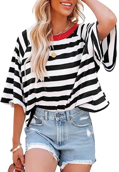 Women's Loose Casual Round-Neck T-Shirt