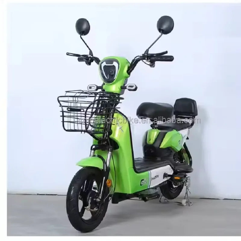 YTYIN Wholesale City Electric Bike Colorful Electric Bicycle Popular Scooter Smart Digital Electronic Motor 350W 500W 1000W Opti