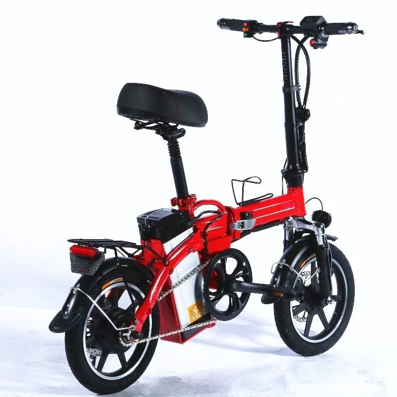 Mini Folding Electric Bike Factory Supply Adult Commuter E-Bicycle Lightweight Foldable Ebike With Full Safety Accessories
