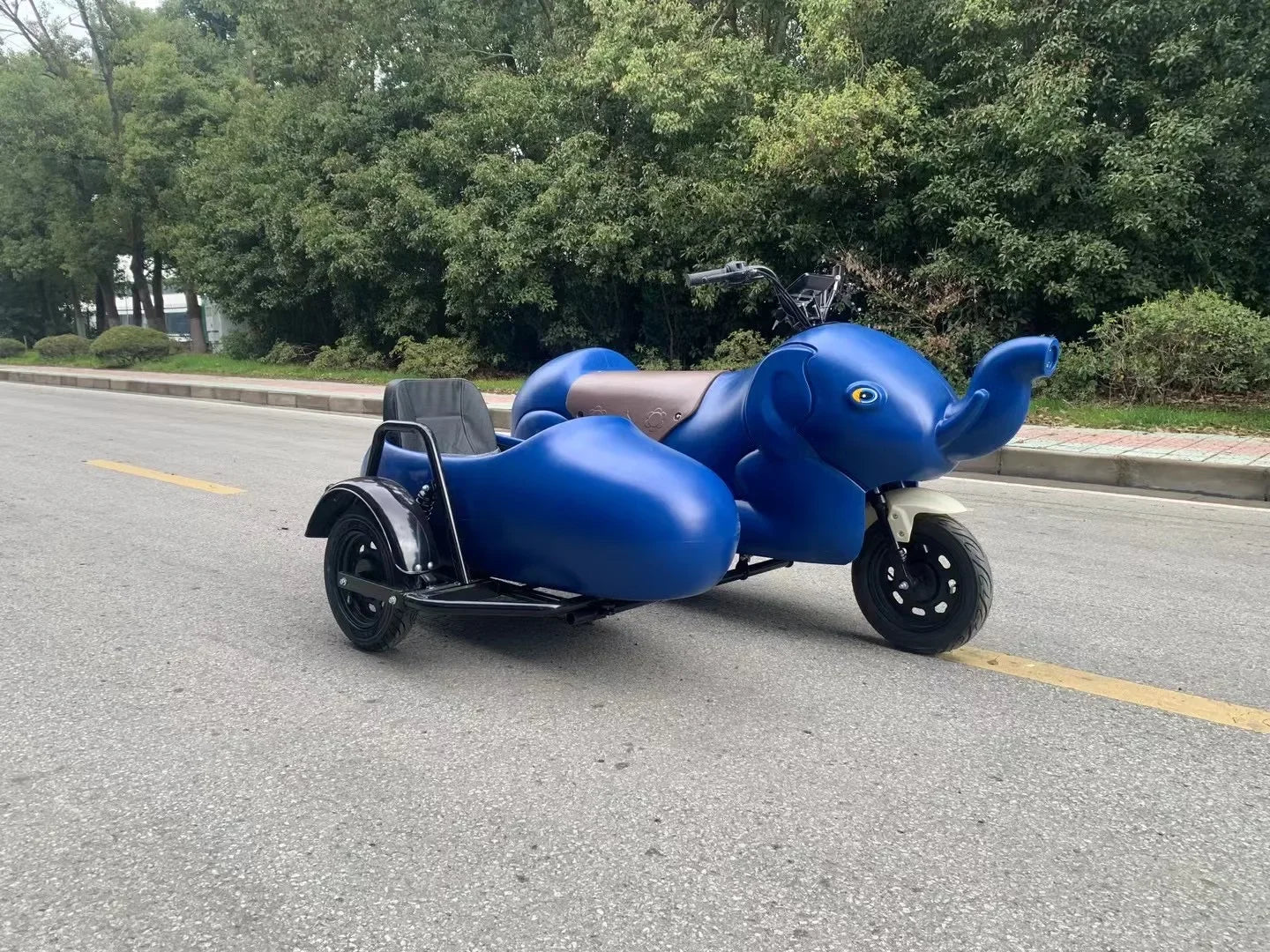 Electric Bicycle Bucket / Bicycle Side Three-wheel Bucket / Separate Side Bucket And Chassis Tie Rod And Side Wheels