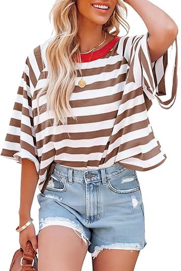 Women's Loose Casual Round-Neck T-Shirt