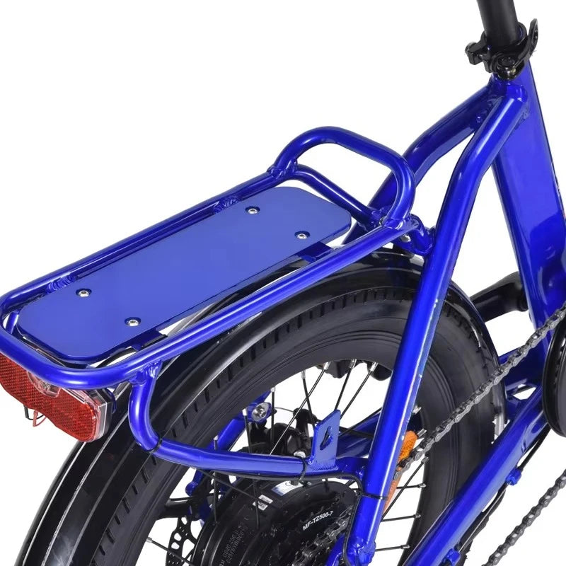 Customization OEM ODM Folding Electric Bike with Lithium Battery Aluminum Alloy Frame 7-Speed Brushless Motor