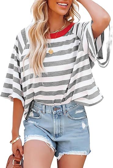 Women's Loose Casual Round-Neck T-Shirt