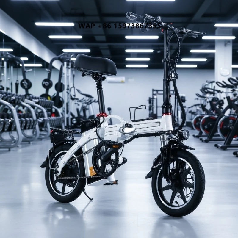 Mini Folding Electric Bike Factory Supply Adult Commuter E-Bicycle Lightweight Foldable Ebike With Full Safety Accessories
