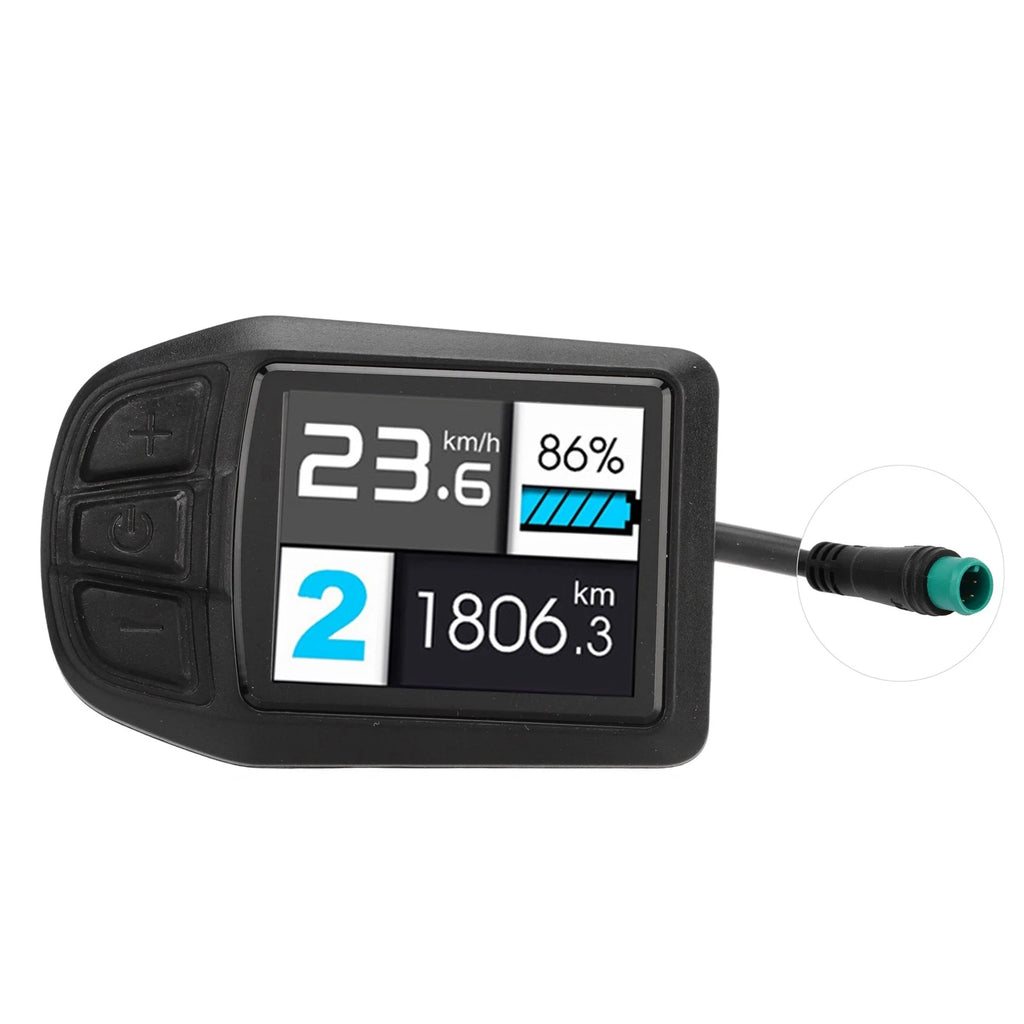 Electric Bike Display  UKC3 ABS Electric  Lithium Assisted Conversion Accessories Electric Bike Meter Control Panel
