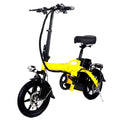 Mini Smart Unisex Electric Folding Bike Steel Lithium Battery 48V Rear Hub Motor Urban Folding Electric Bike off