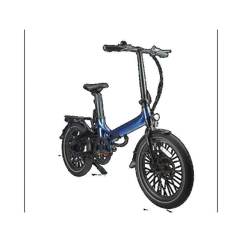 EU Shipping Onemile E1P Electric Folding Bicycle Bike 250W 36V 10ah 20*4.0 Inch 25km/h Speed 80km Range Hydraulic Disc Brake