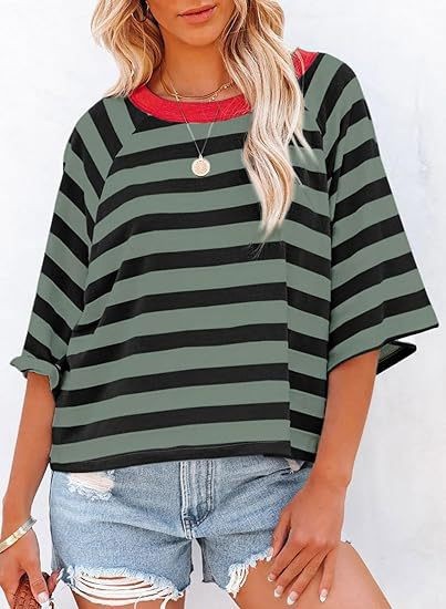 Women's Loose Casual Round-Neck T-Shirt