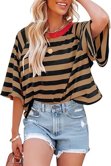 Women's Loose Casual Round-Neck T-Shirt