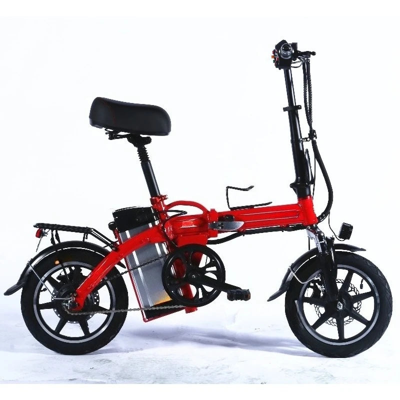 Mini Folding Electric Bike Factory Supply Adult Commuter E-Bicycle Lightweight Foldable Ebike With Full Safety Accessories