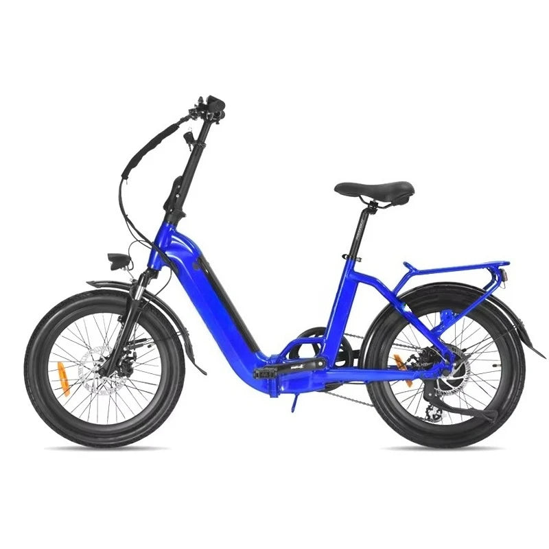 Customization OEM ODM Folding Electric Bike with Lithium Battery Aluminum Alloy Frame 7-Speed Brushless Motor