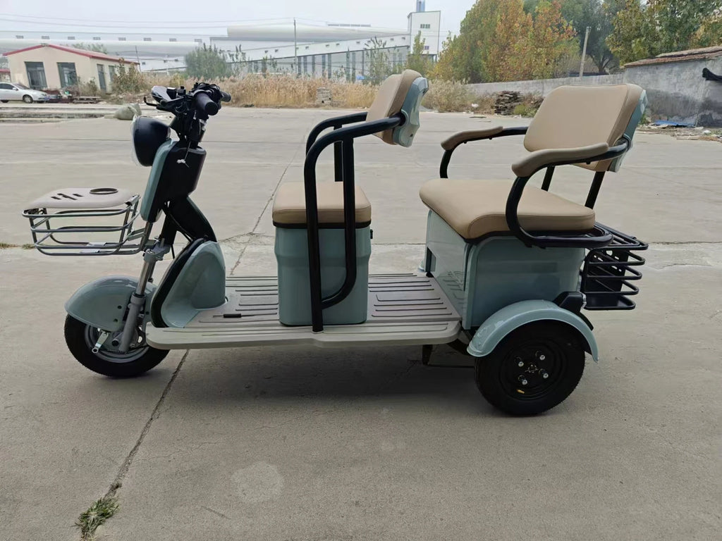 TTY The most popular 30km-35km/h 3-wheel electric bicycle tricycle adult open body 800W electric tricycle with lead-acid battery