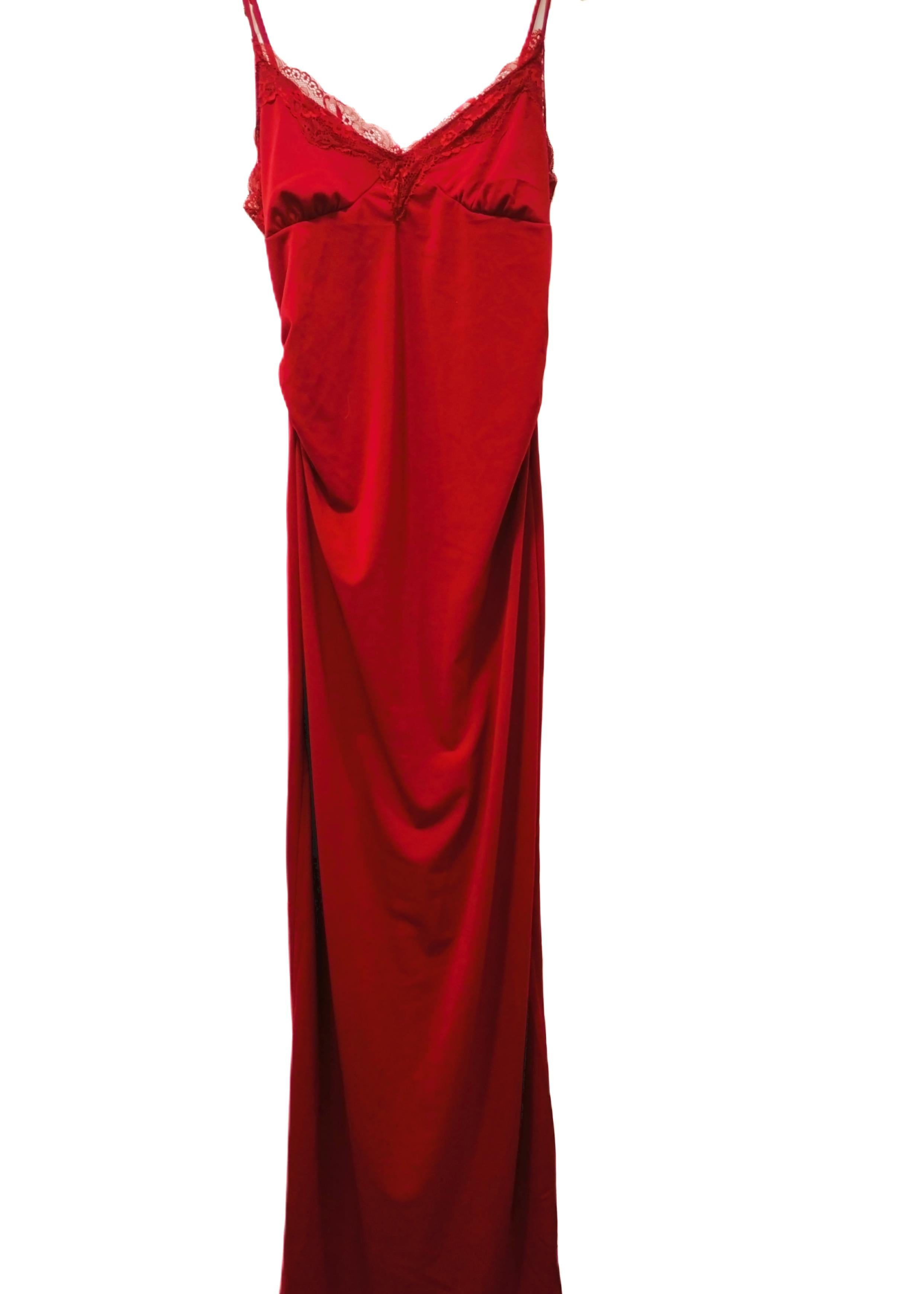 Red dress